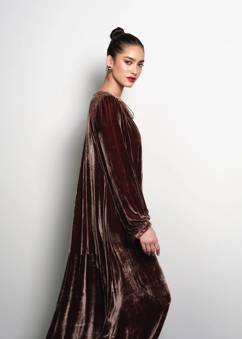 RANA VELVET DRESS 2026 EDIT'