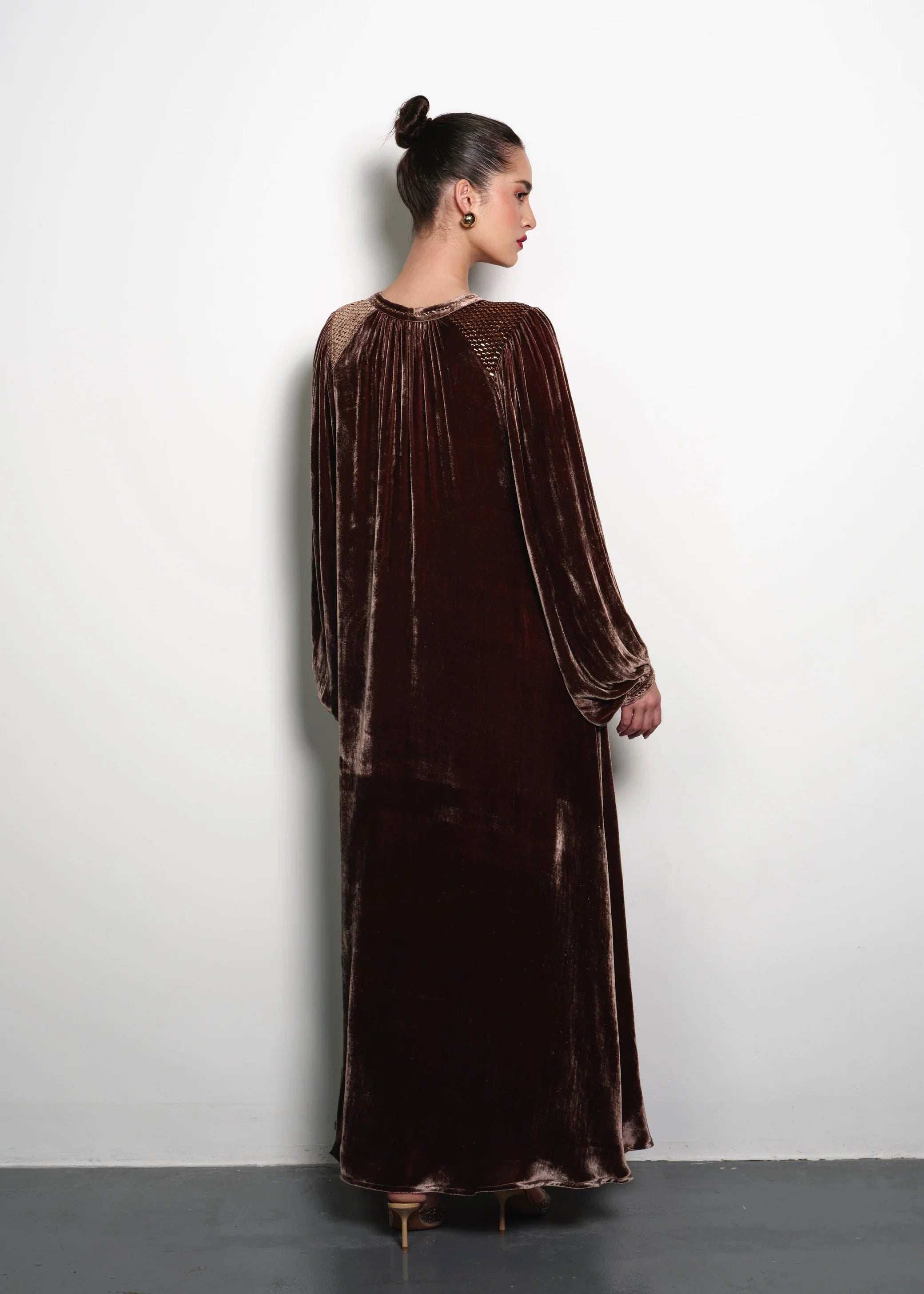 RANA VELVET DRESS 2026 EDIT'