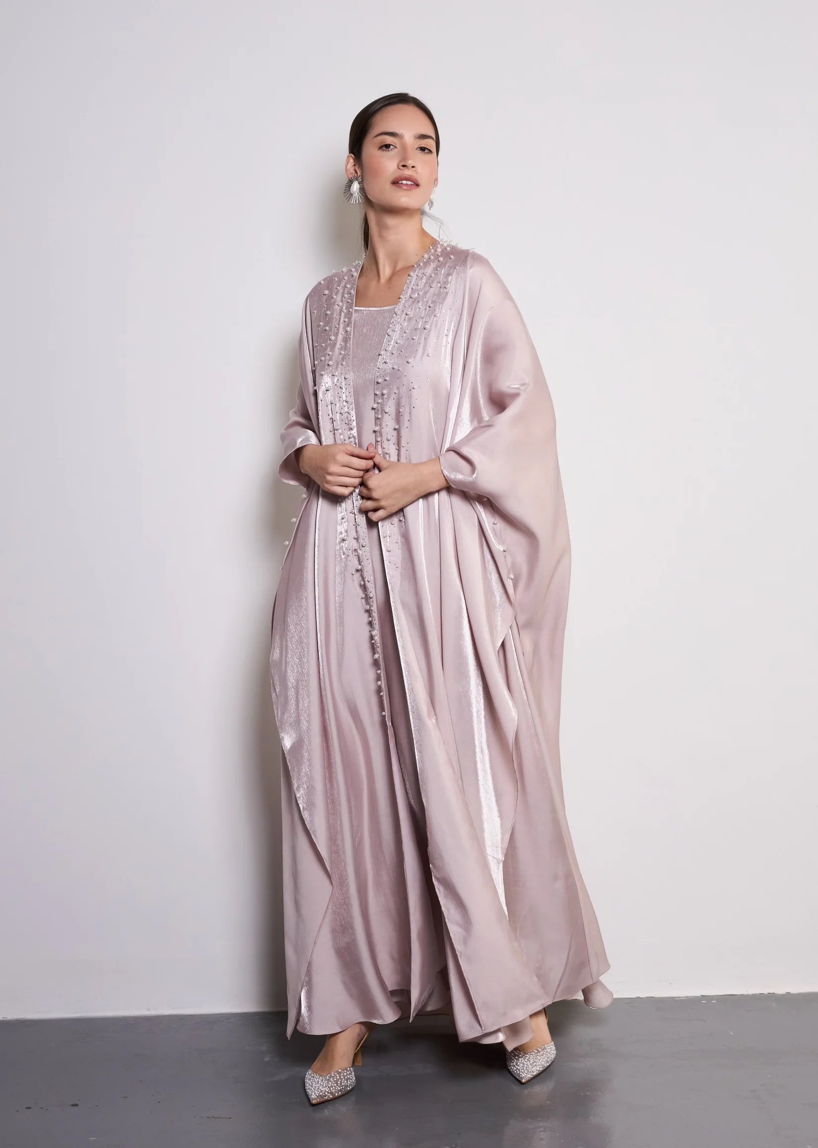 Desert Rose Abaya by Alizay Saad