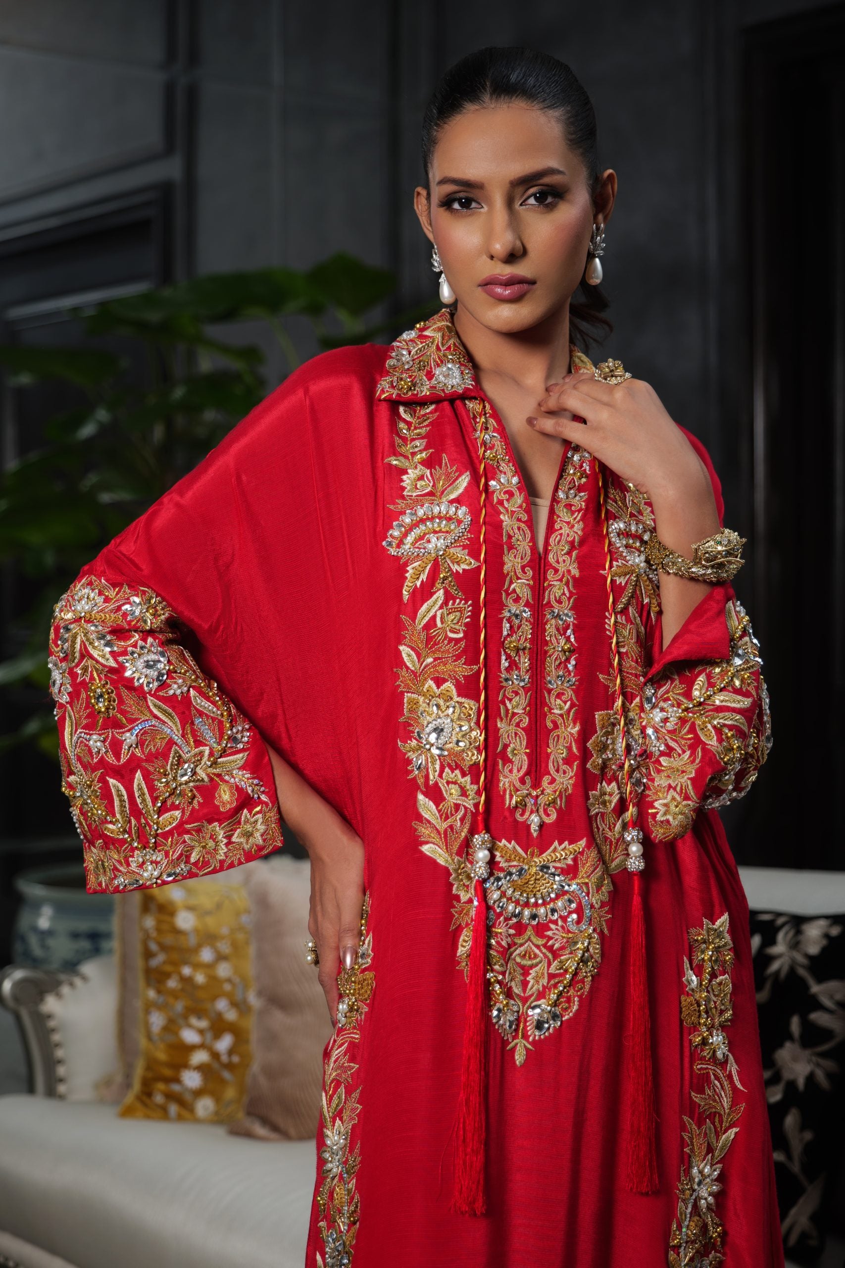 Allure Jewelled Jalabiya