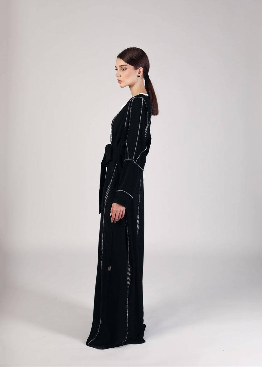 Ayla Luxe Abaya by Alizay Saad