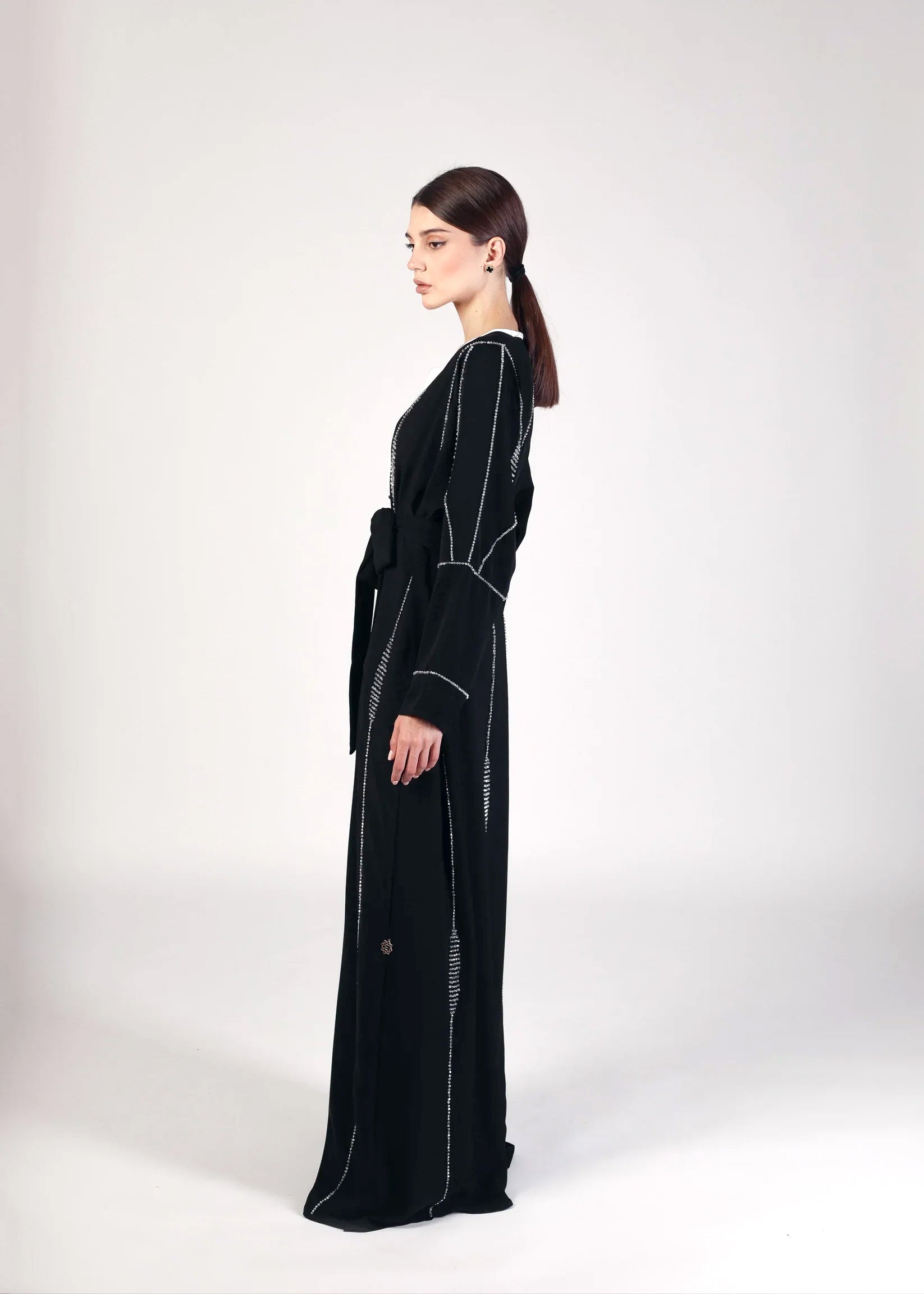 Ayla Luxe Abaya by Alizay Saad
