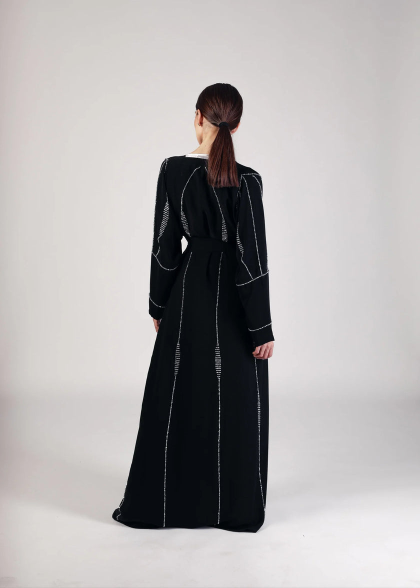 Ayla Luxe Abaya by Alizay Saad