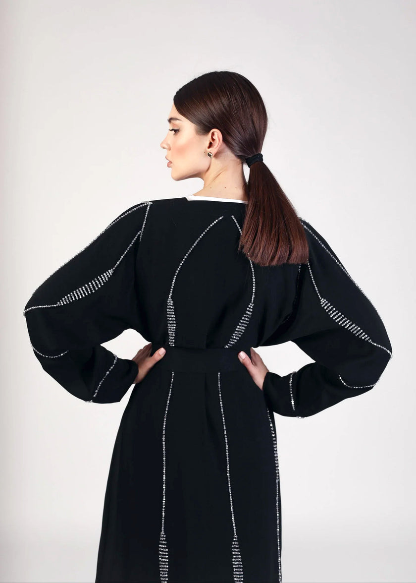 Ayla Luxe Abaya by Alizay Saad