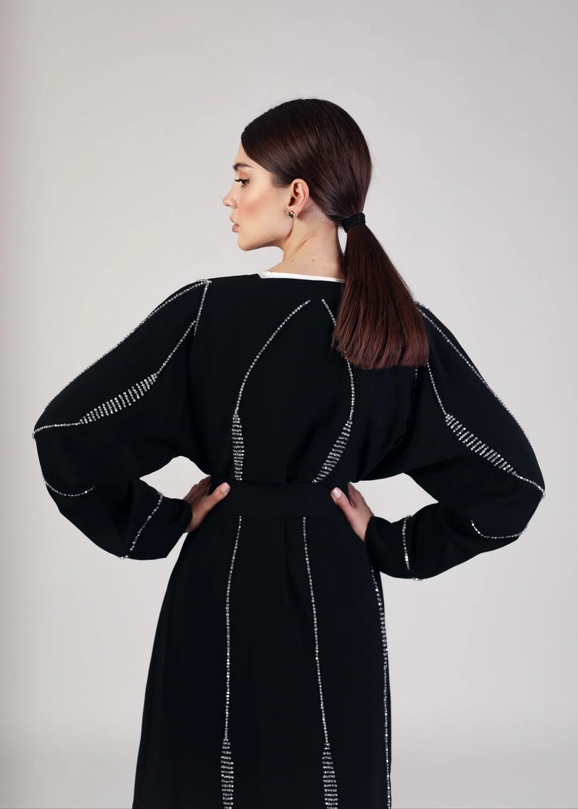 Ayla Luxe Abaya by Alizay Saad