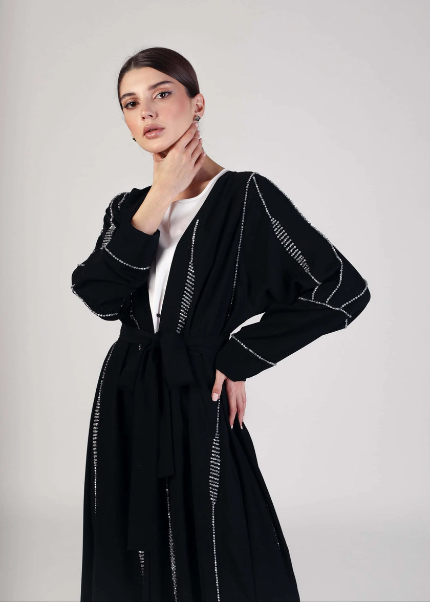 Ayla Luxe Abaya by Alizay Saad
