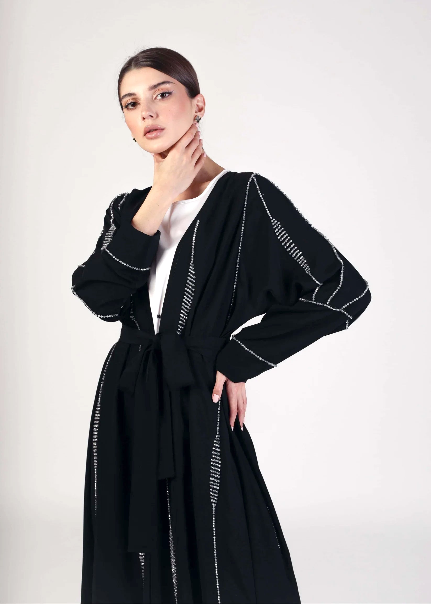 Ayla Luxe Abaya by Alizay Saad