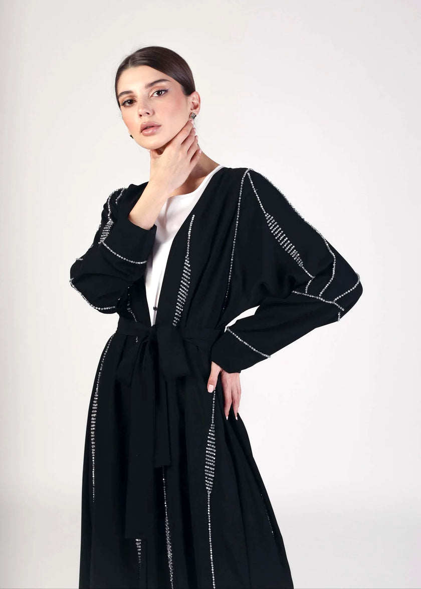 Ayla Luxe Abaya by Alizay Saad
