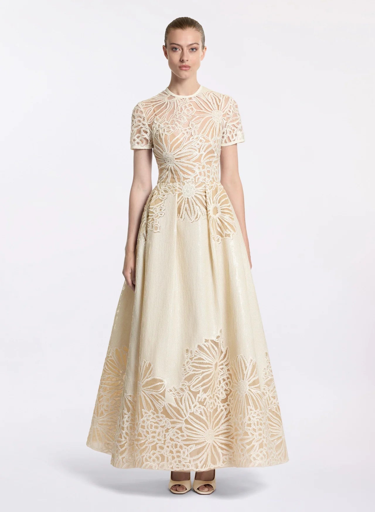 LUNARA SEQUIN EMBROIDERED MIDI DRESS — ALIZAY SAAD | 2026 EDITION