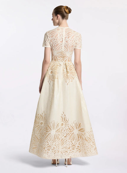 LUNARA SEQUIN EMBROIDERED MIDI DRESS — ALIZAY SAAD | 2026 EDITION