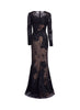 NOIR FLEUR BEADED GOWN — ALIZAY SAAD | 2026 EDITION