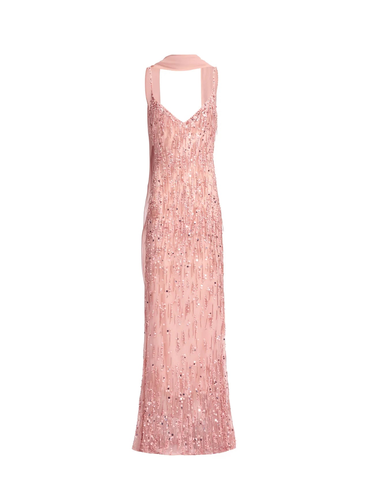 ROSAIRE BEADED LONG DRESS — ALIZAY SAAD | 2026 EDITION