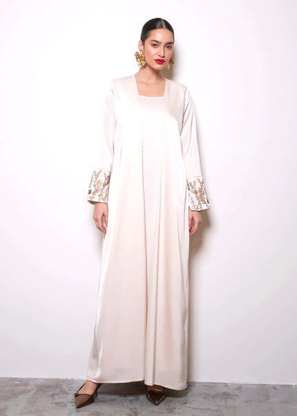 Pearl Mirage Abaya by Alizay Saad