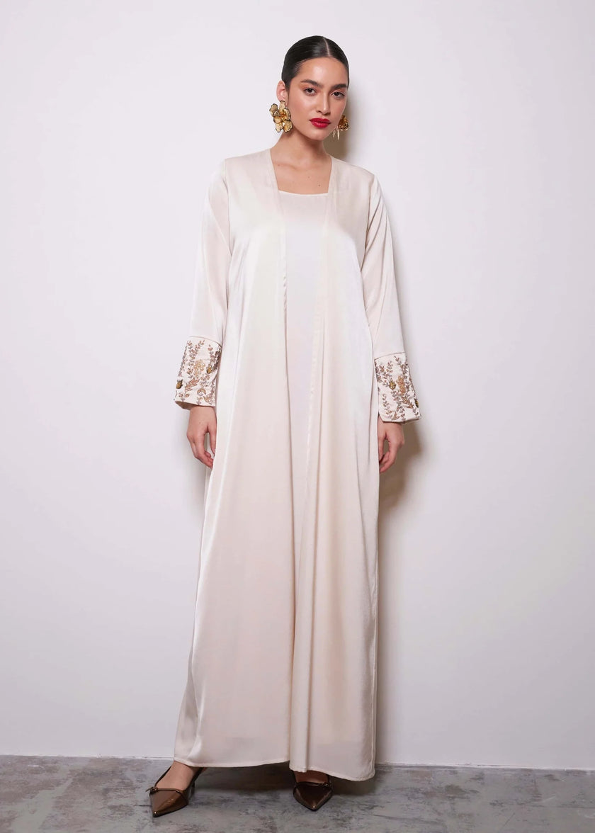 Pearl Mirage Abaya by Alizay Saad