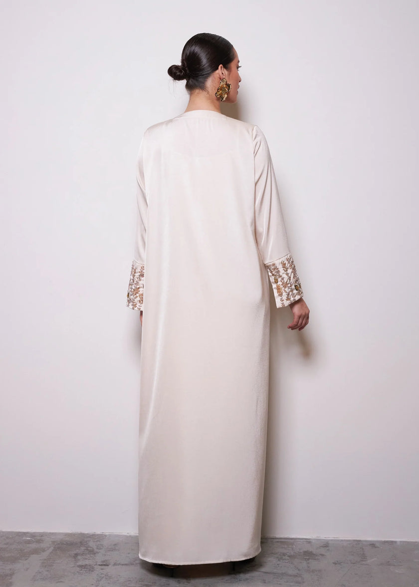Pearl Mirage Abaya by Alizay Saad