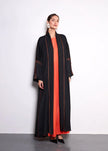 Tangerine Abaya by Alizay Saad