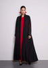 Scarlet Abaya  by Alizay Saad