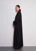 Scarlet Abaya  by Alizay Saad