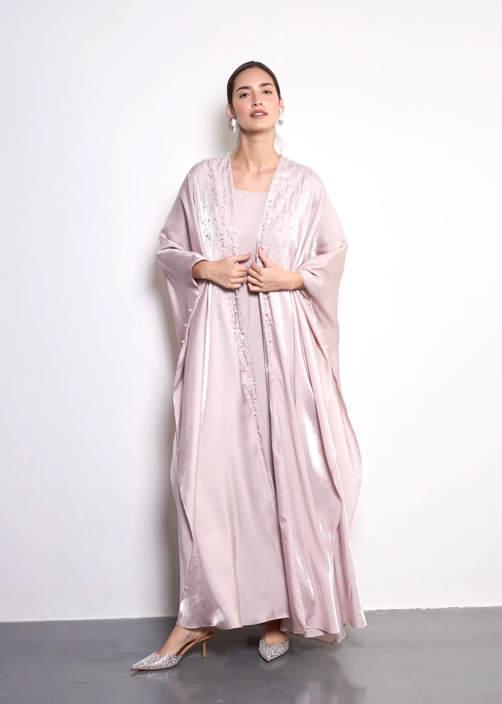 Desert Rose Abaya by Alizay Saad