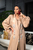 Jewel Trench Coat Abaya