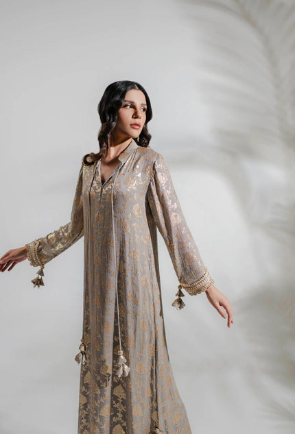 Euphoria Silvery Kaftan