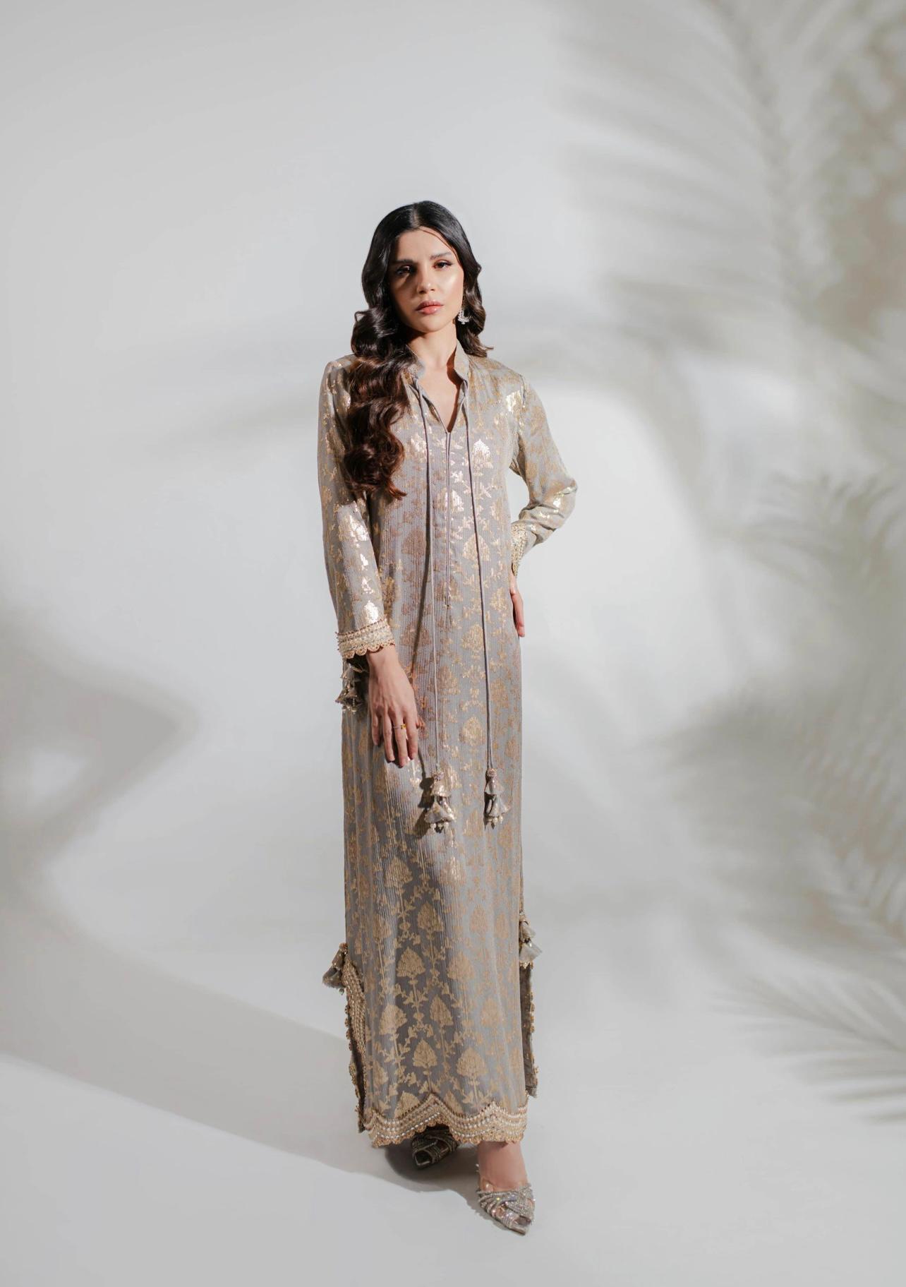 Euphoria Silvery Kaftan