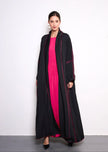 Fuschia Pink Abaya  by Alizay Saad