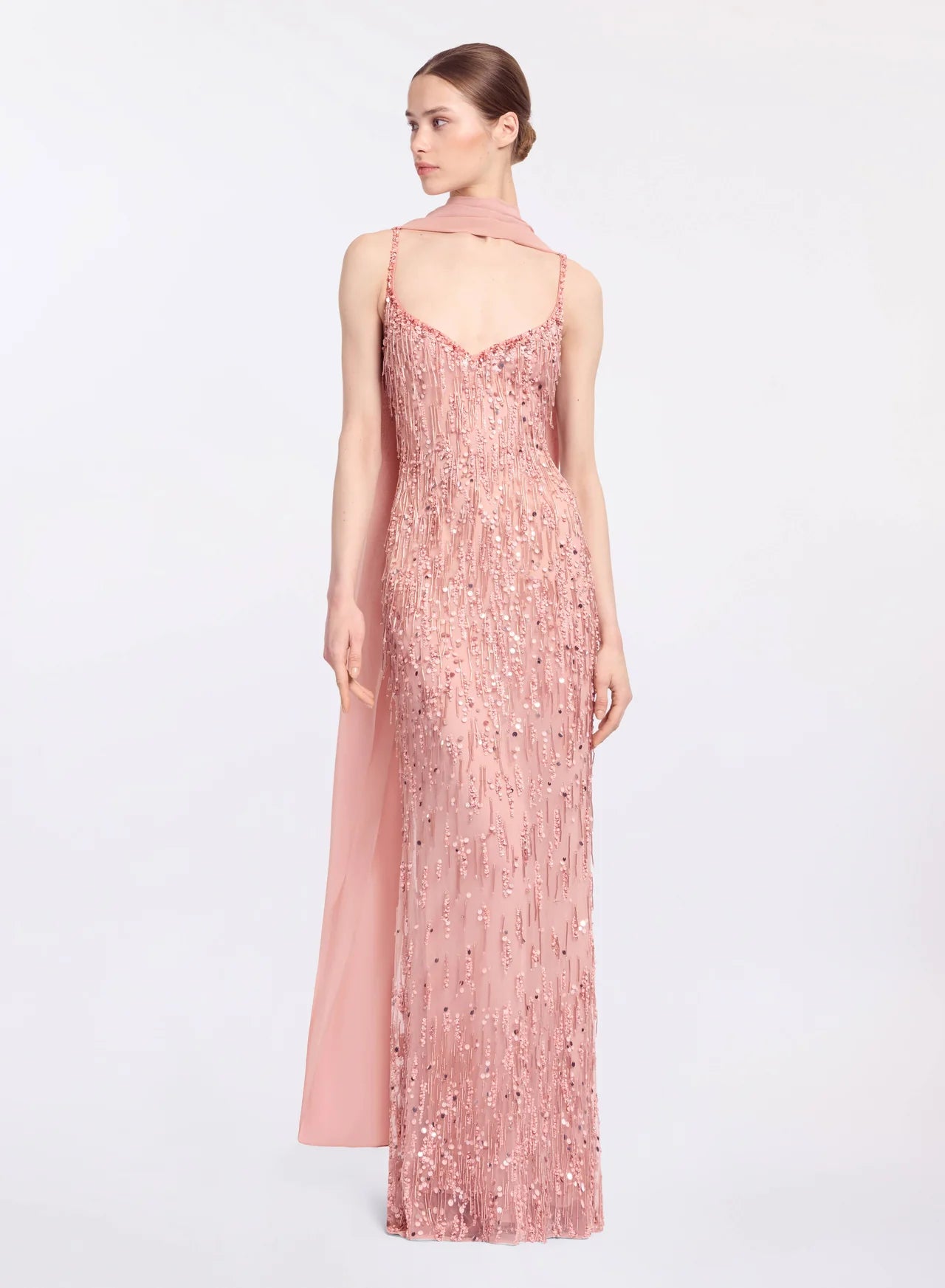 ROSAIRE BEADED LONG DRESS — ALIZAY SAAD | 2026 EDITION